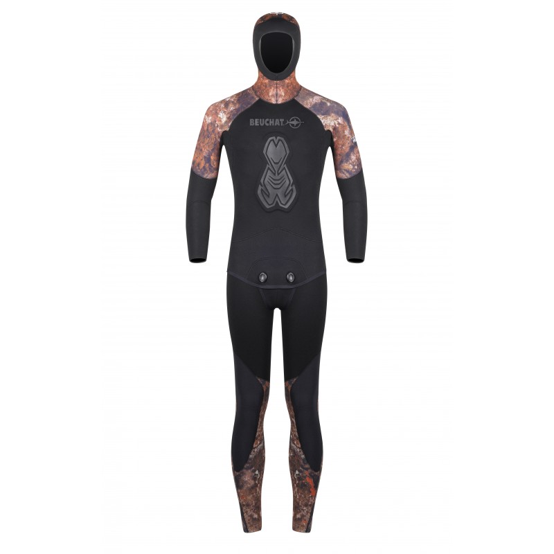 ATLANT BROWN- PRO LONG JOHN 3 MM - OPEN CELL | NYLON | Echipament Spearfishing | Costume neopren
